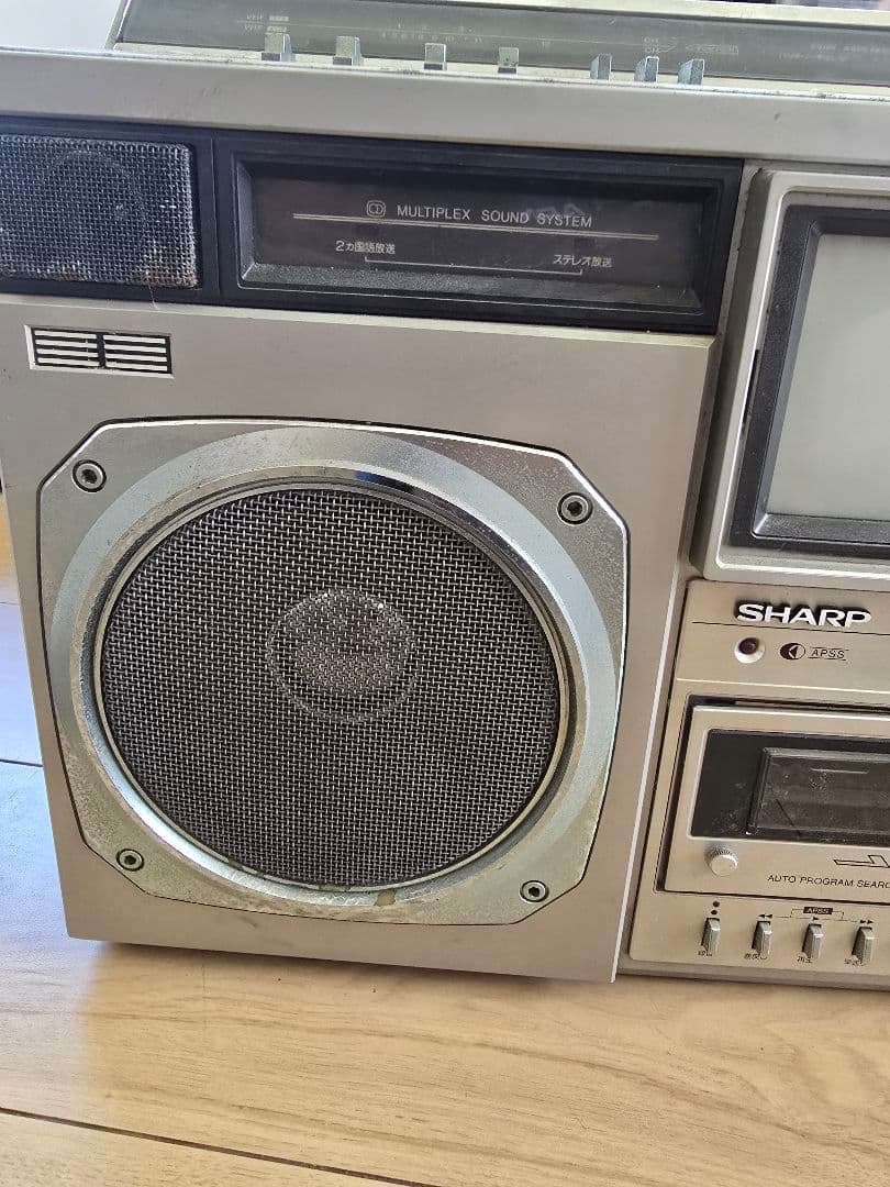 SHARP MULTIPLEX SOUND SYSTEM ラジカセ