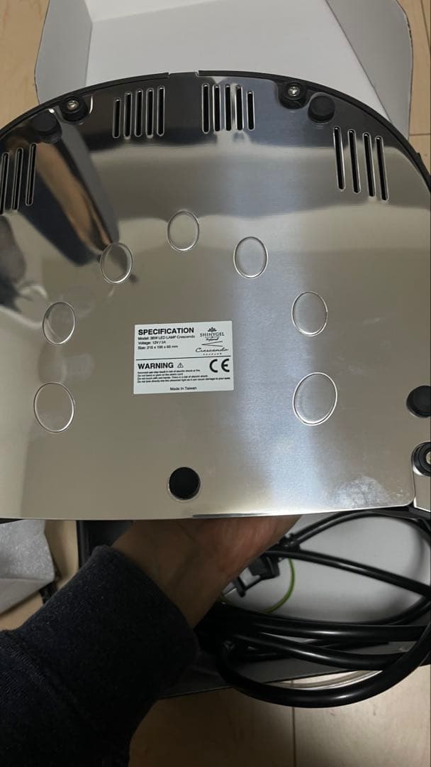 Crescendo ネイルランプ 36LED U vライト　shiny gel