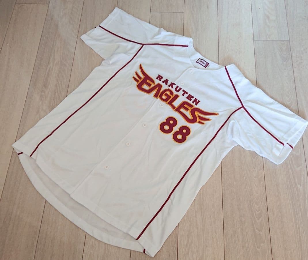 【レア 未使用】東北 楽天 イーグルス 田渕 ホーム ユニフォーム XL