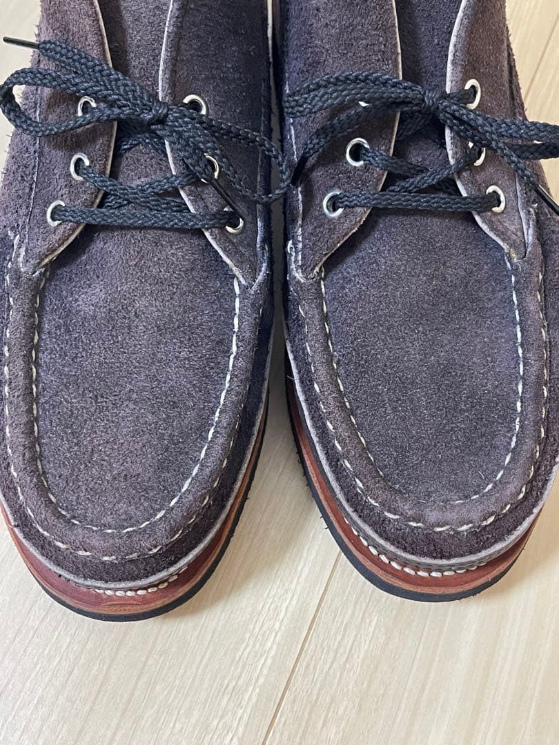 ラッセルモカシン Foober別注　チャッカブーツ　トリプルヴァンプ　US7.5