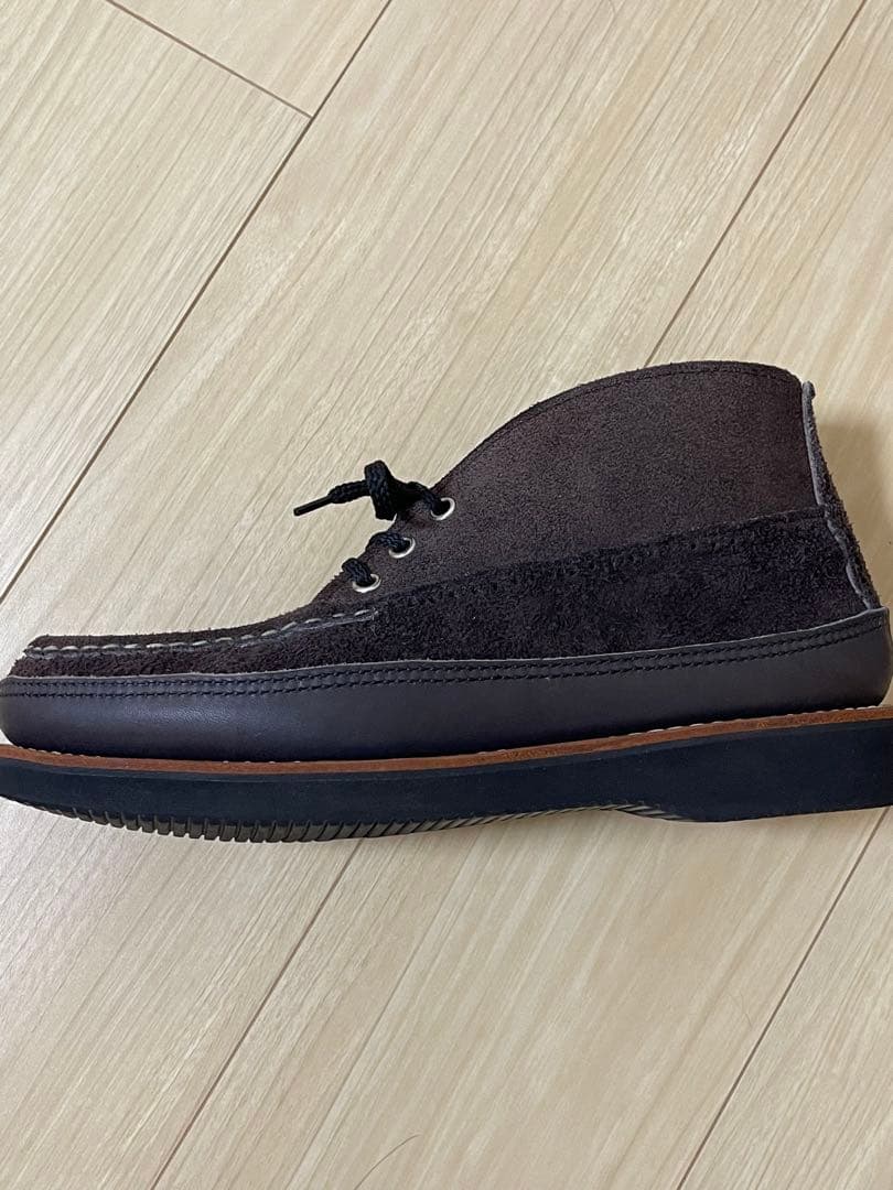 ラッセルモカシン Foober別注　チャッカブーツ　トリプルヴァンプ　US7.5