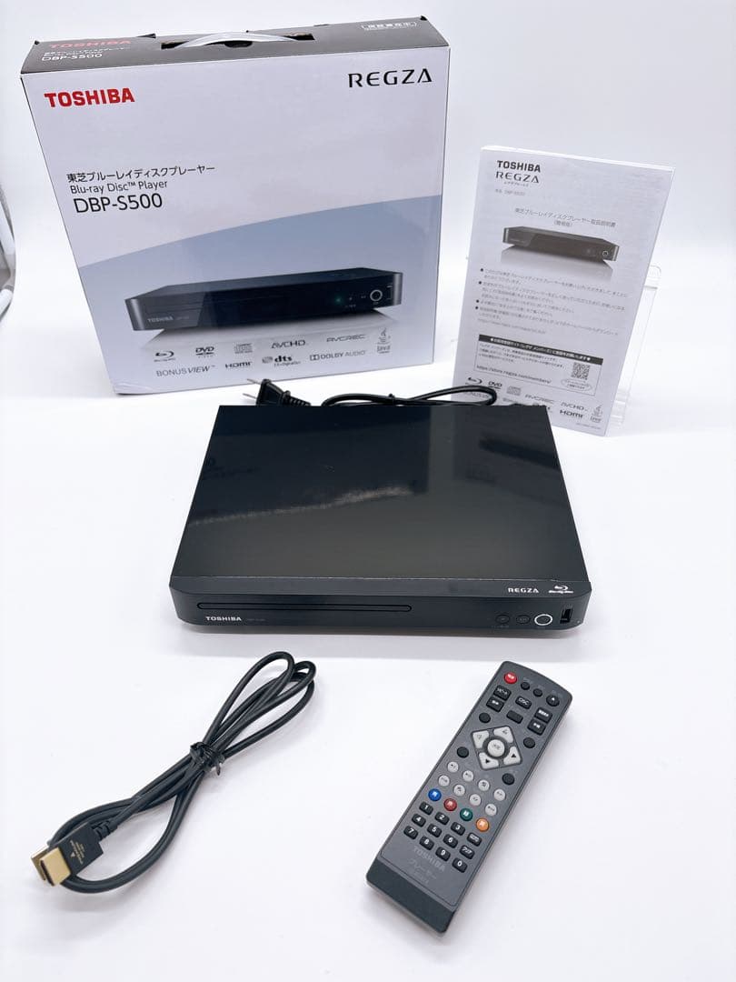 TOSHIBA REGZA DBP-S500 ブルーレイプレーヤー