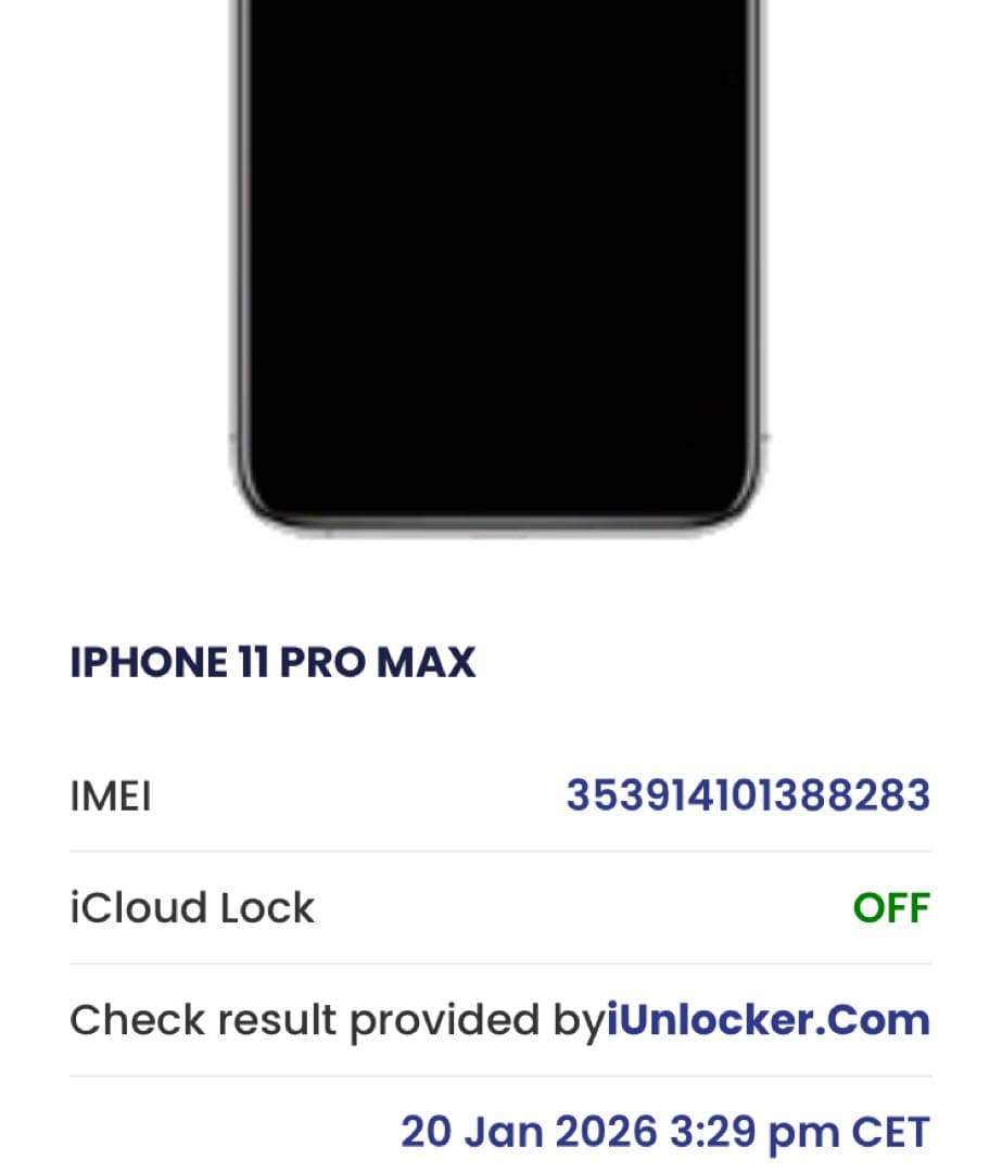 iPhone11ProMax 512GB SIMフリー 画面表示不良(軽度)あり