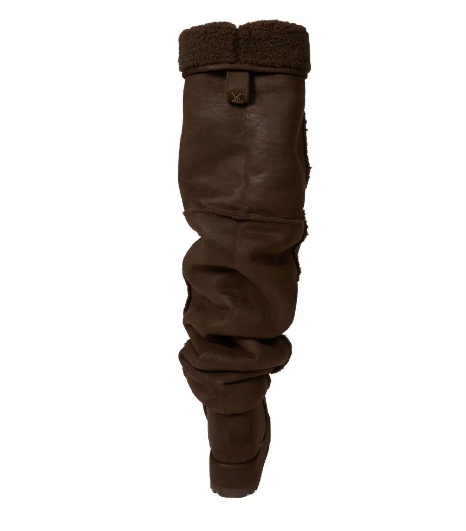 YELLO CACAO LOOSE FIT LONG BOOTS Mサイズ