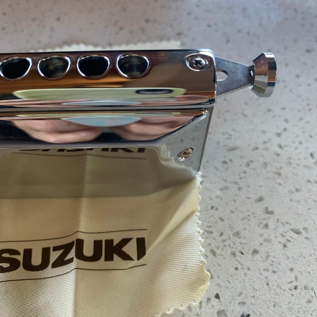 M SUZUKI クロマチックハーモニカ　SCX-48 スズキ　楽器　音楽ハープ