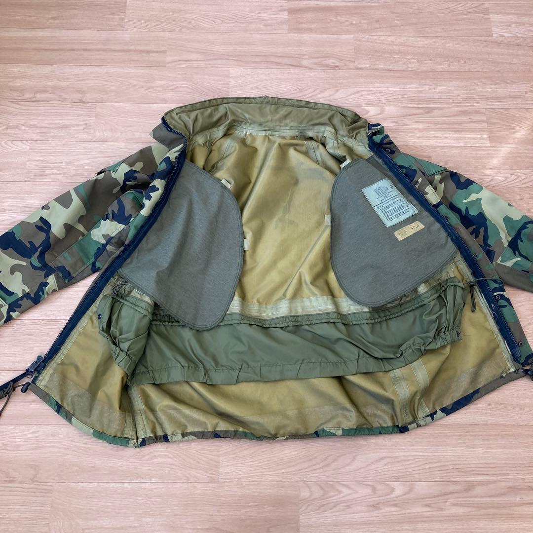 ECWCS gen2 米軍実物 ゴアテックス　パーカー　ウッドランドカモ　M-R