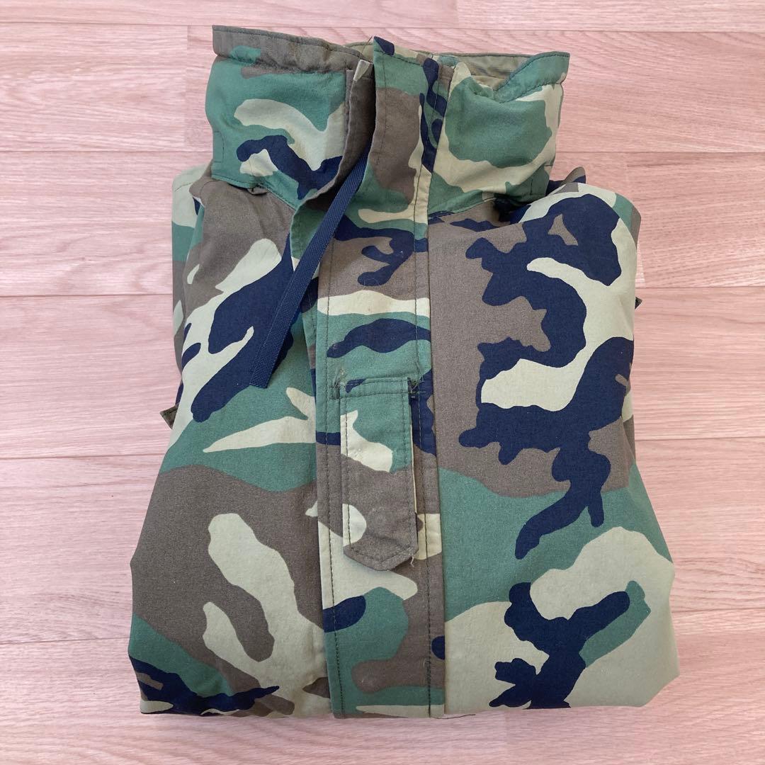 ECWCS gen2 米軍実物 ゴアテックス　パーカー　ウッドランドカモ　M-R