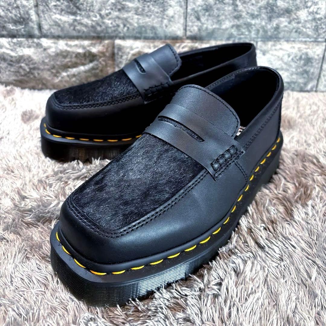 極美品❣️ドクターマーチン Penton Bex SO PNY ハラコ ローファー