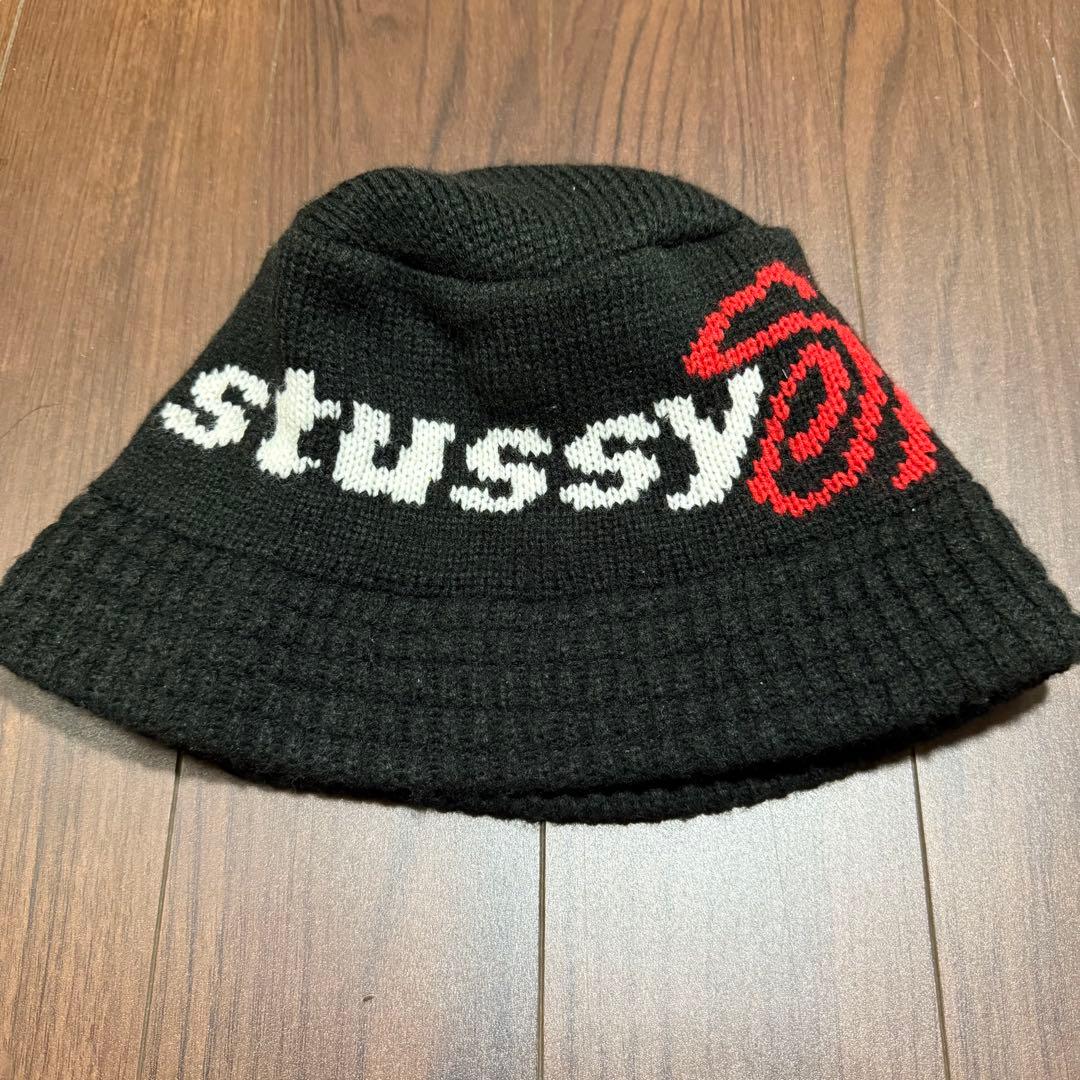 値下げ☆stussy バケットハット ニットキャップ