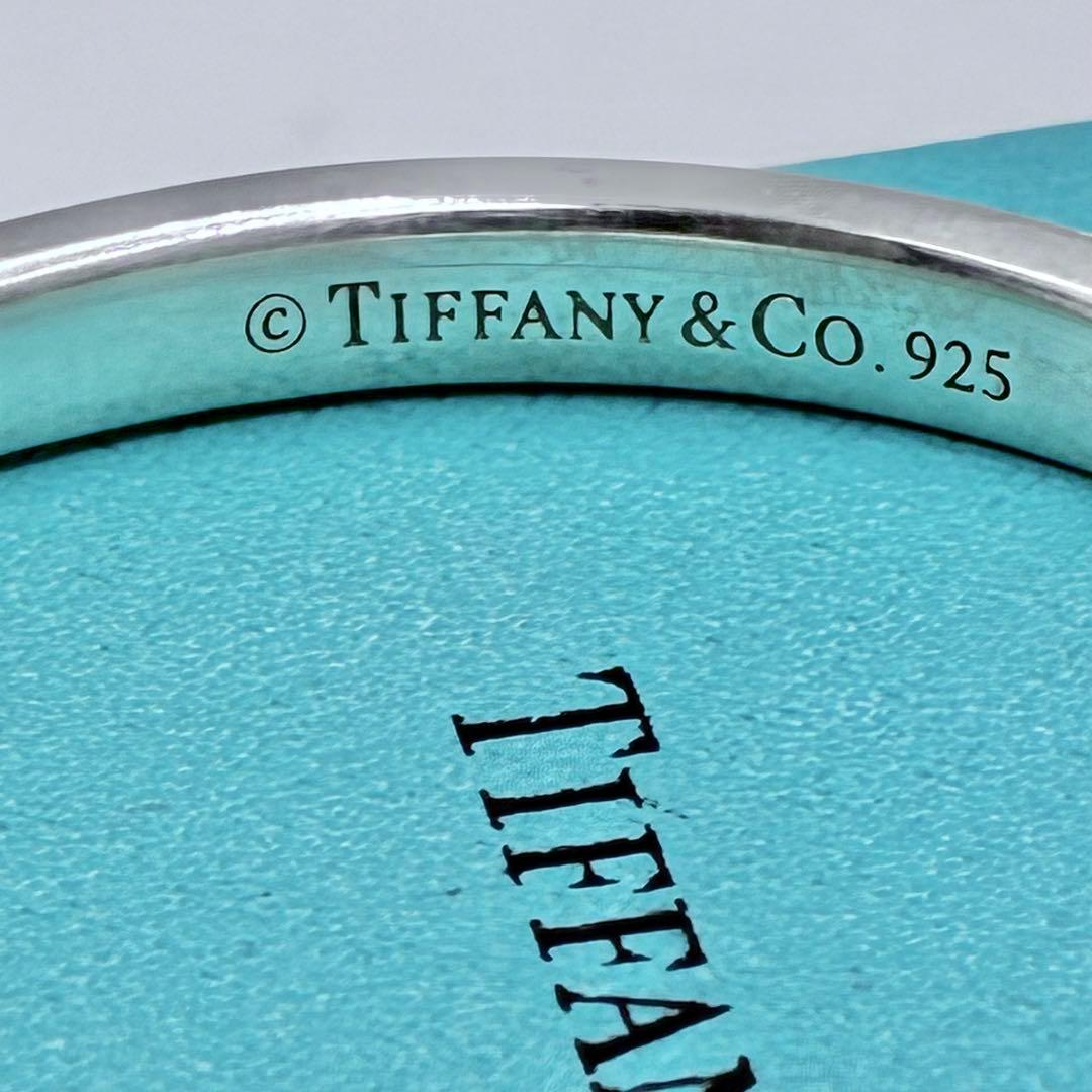 ティファニー　1837　ナロー　カフ　バングル　スリム　腕周り16.5cm