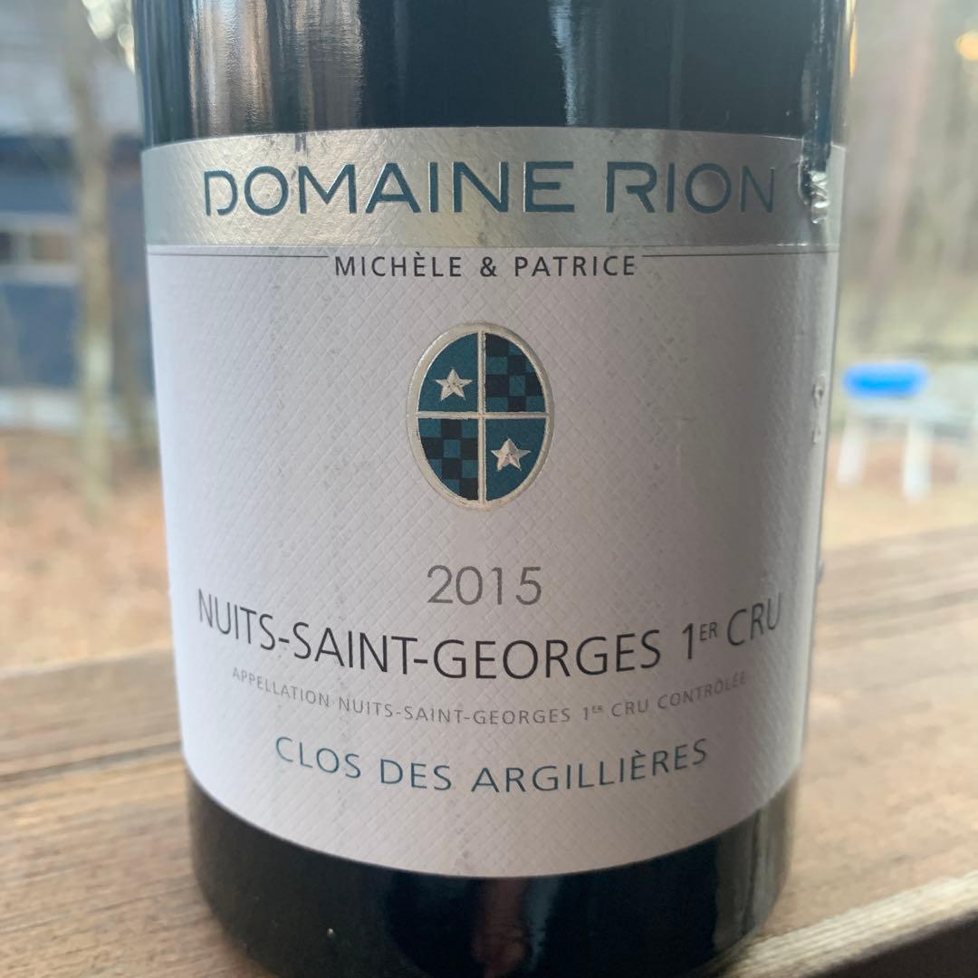 パトリスリオン　ニュイサンジョルジュ クロ デ　アルジリエール