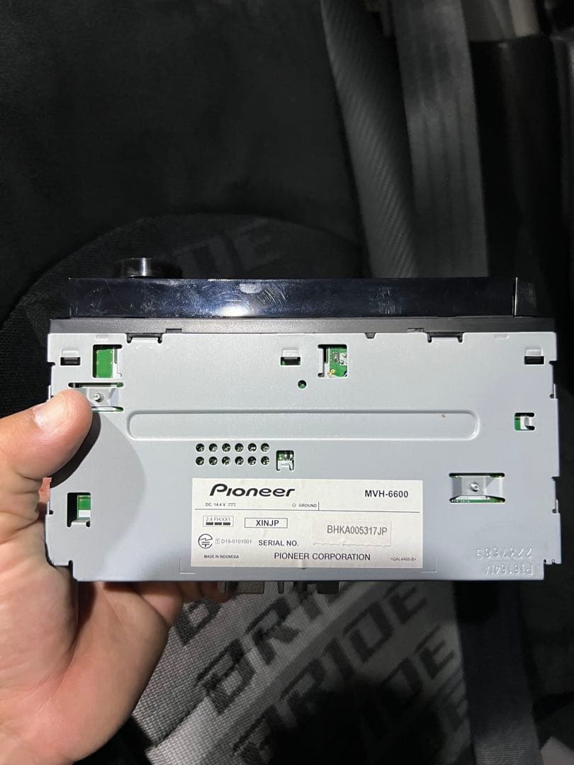 carrozzeria Pioneer ヘッドユニット mvh-6600