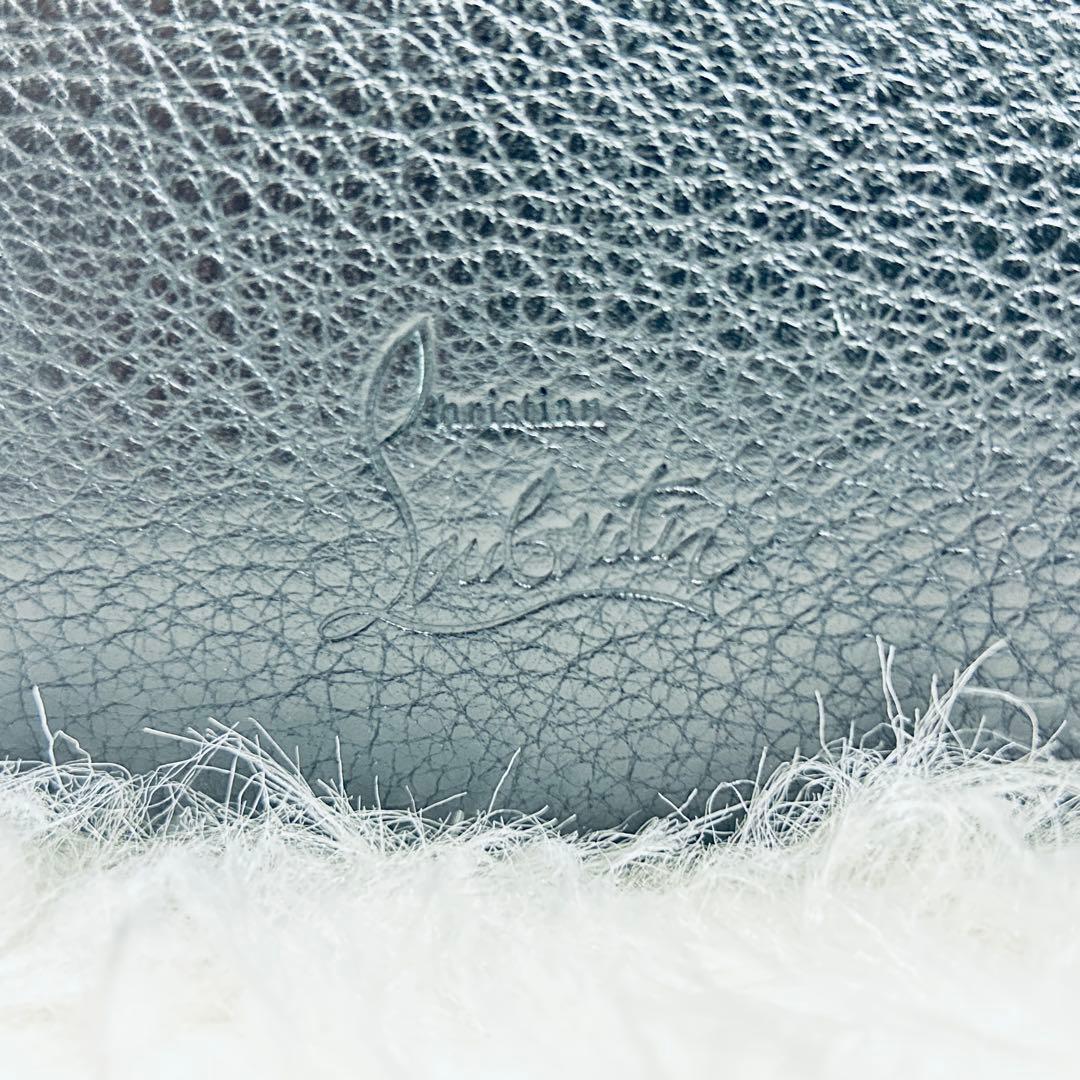 ☆極美品☆ クリスチャンルブタン ボストンバッグ シボ