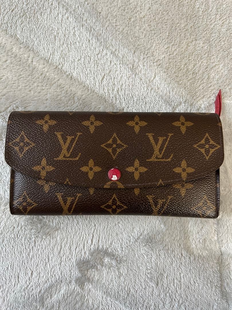 値下げ！【難あり】ルイヴィトン ポルトフォイユ エミリー 長財布 保存箱付