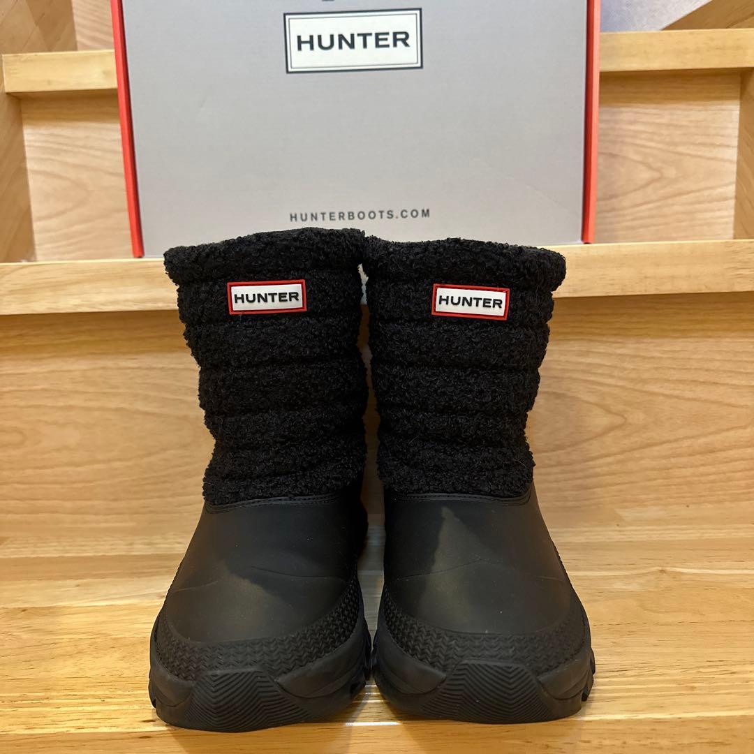 靴 HUNTER WOMEN SHERPA  BOOT SHORT 24.5