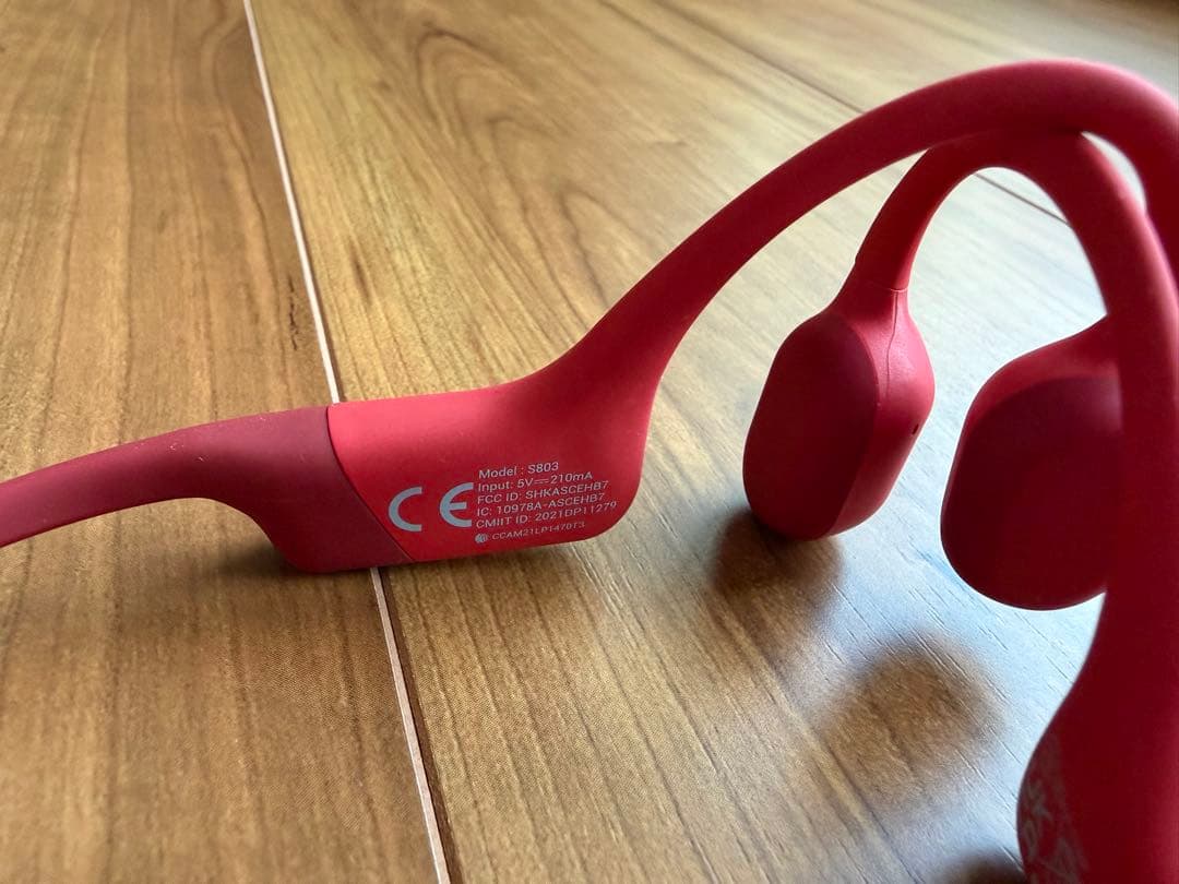 SHOKZ OPEN RUN レッド 赤