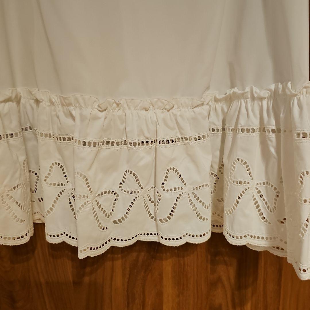 可愛い♡ホワイトチュニック 半袖