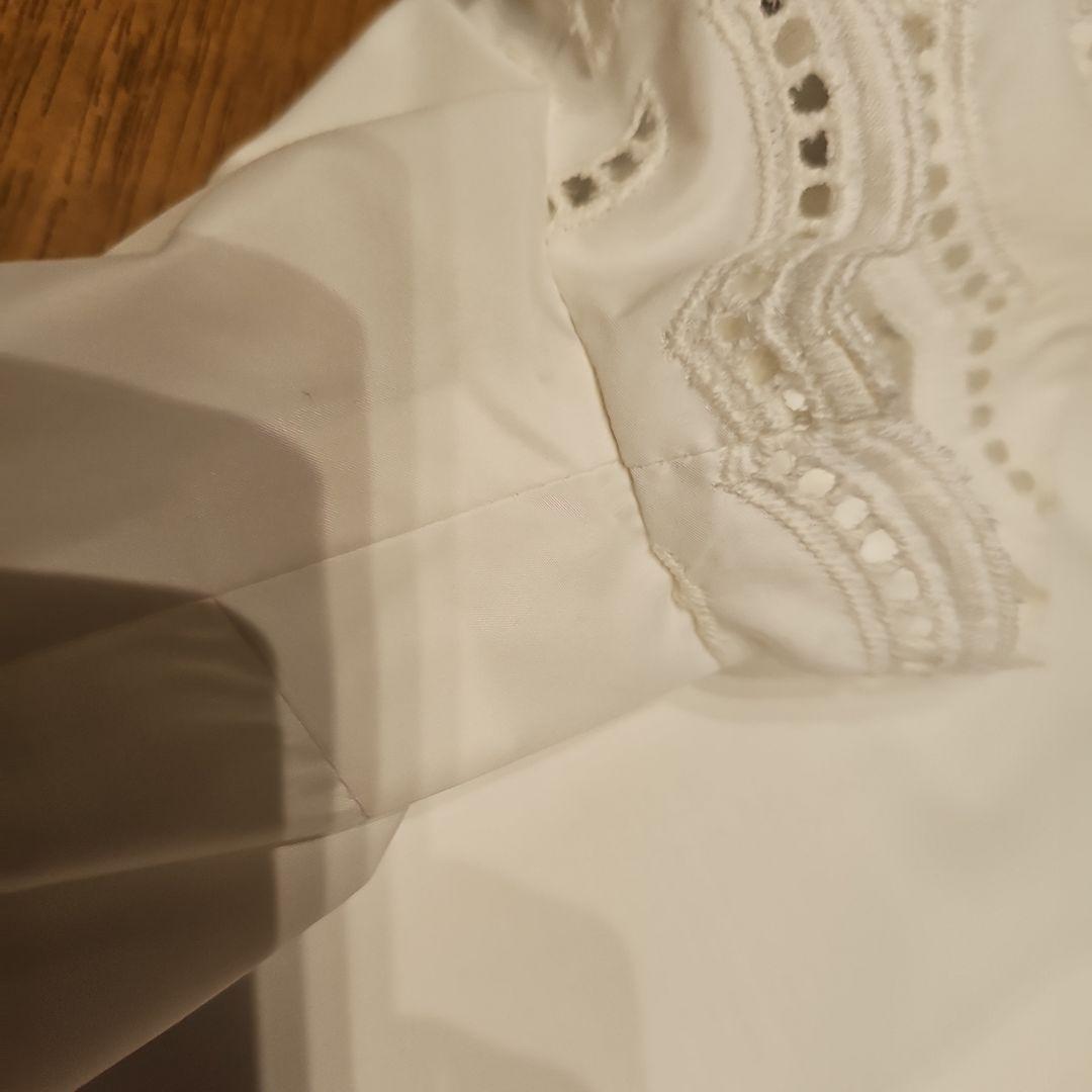 可愛い♡ホワイトチュニック 半袖