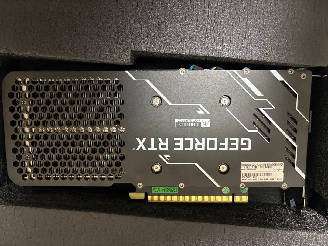 玄人志向 NVIDIA GeForce RTX 3060 GDDR6 12GB