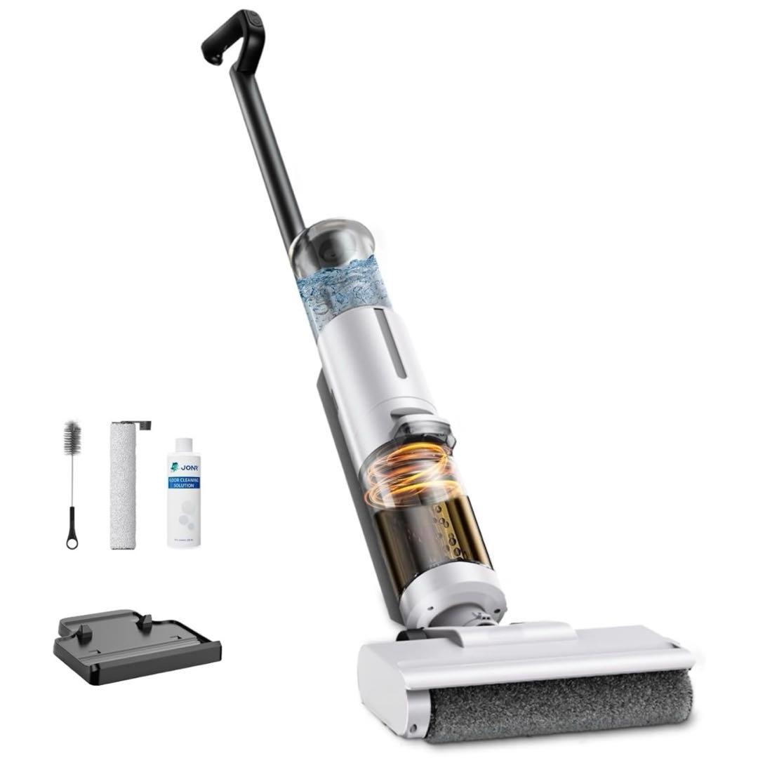 ❣️水拭き掃除機❣️強化版 吸引＆水洗い＆拭き取り3in1 乾湿両用クリーナー