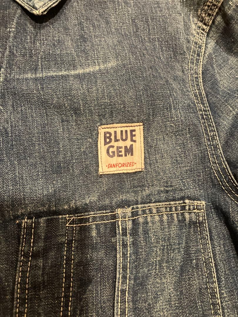 スペシャル！50's USA ビンテージ　BLUE GEM デニム カバーオール