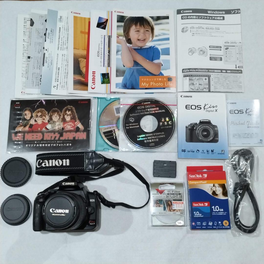 ☆初心者おススメ☆ デジタル一眼レフ EOS Kiss Digital X