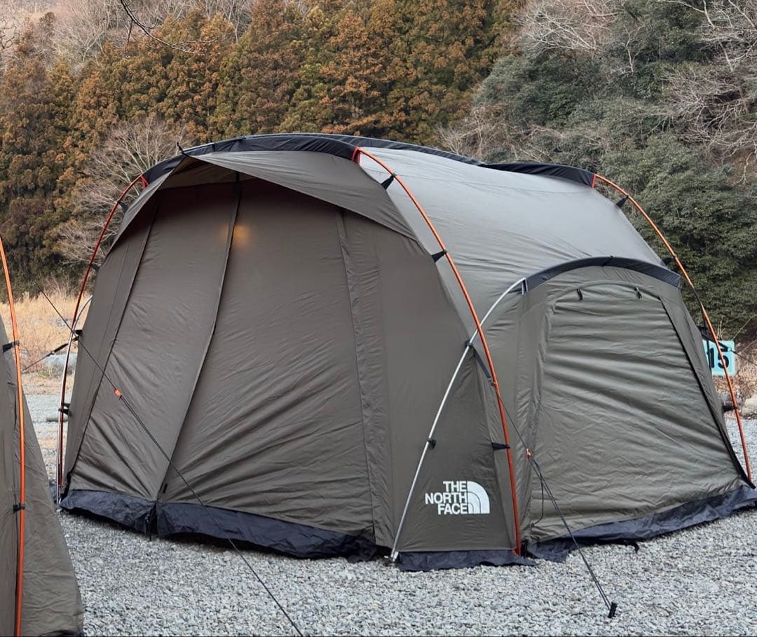 ノースフェイス エバベース6 フットプリント付き 専用ペグ無し