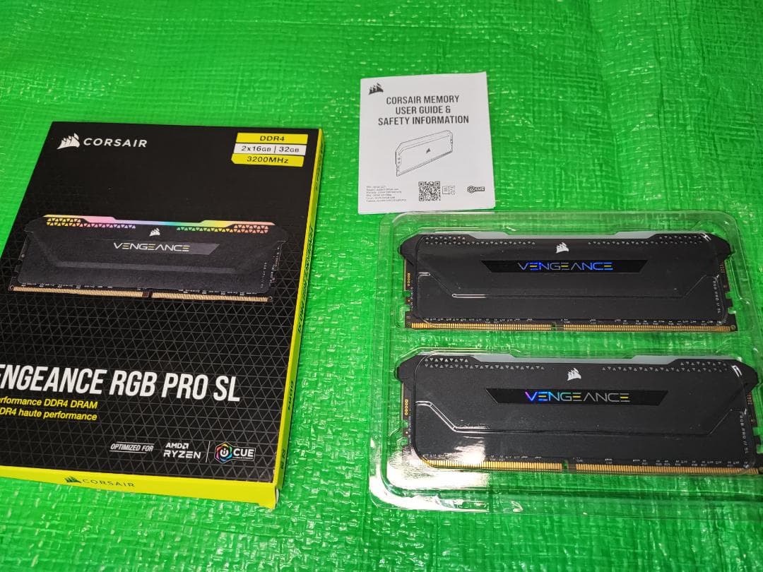S*a様 CORSAIR VENGEANCE RGB PRO SL 32GB(2