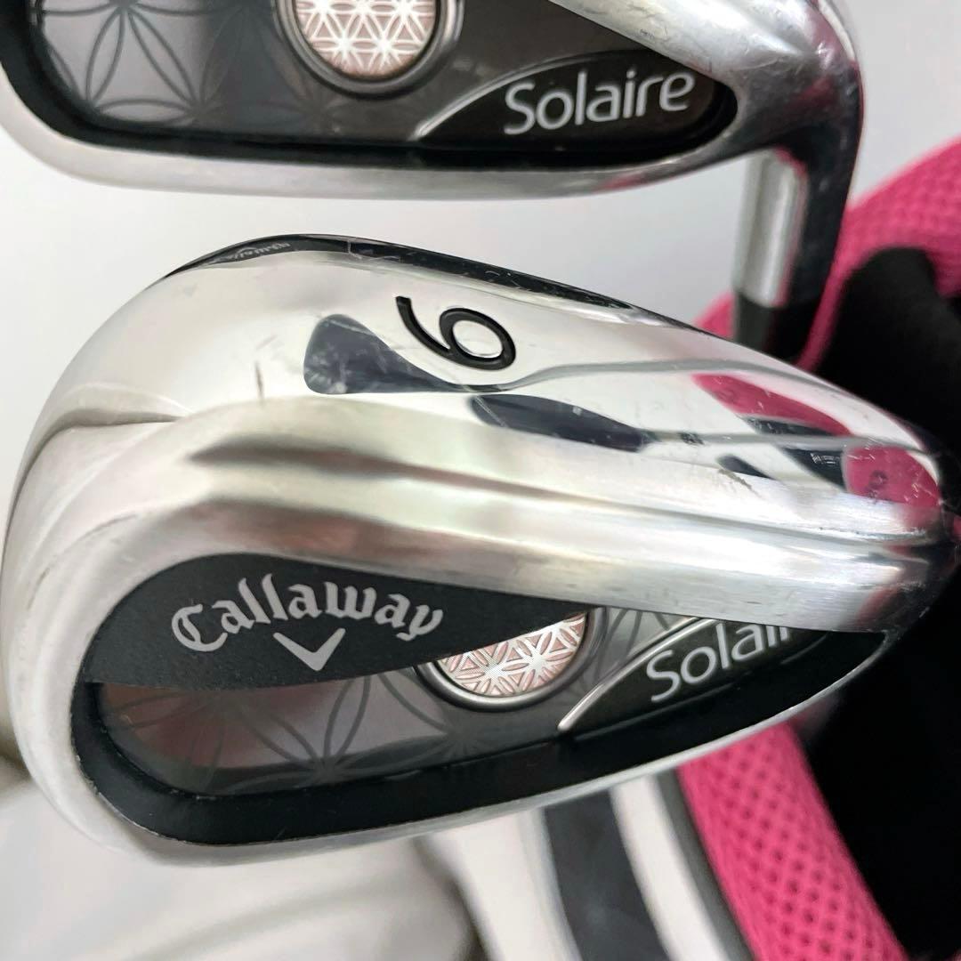 美品　現行最新モデル　キャロウェイ　ソレイユ　レディース　ゴルフクラブセット