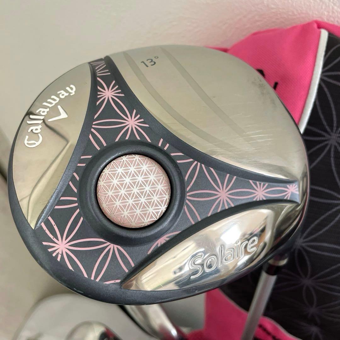 美品　現行最新モデル　キャロウェイ　ソレイユ　レディース　ゴルフクラブセット