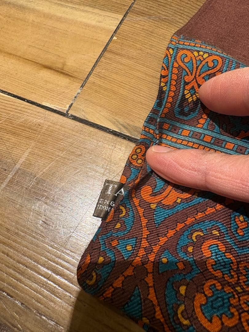 【ほぼ未使用】TOOTAL トゥータル　ストール　スカーフ　vintage