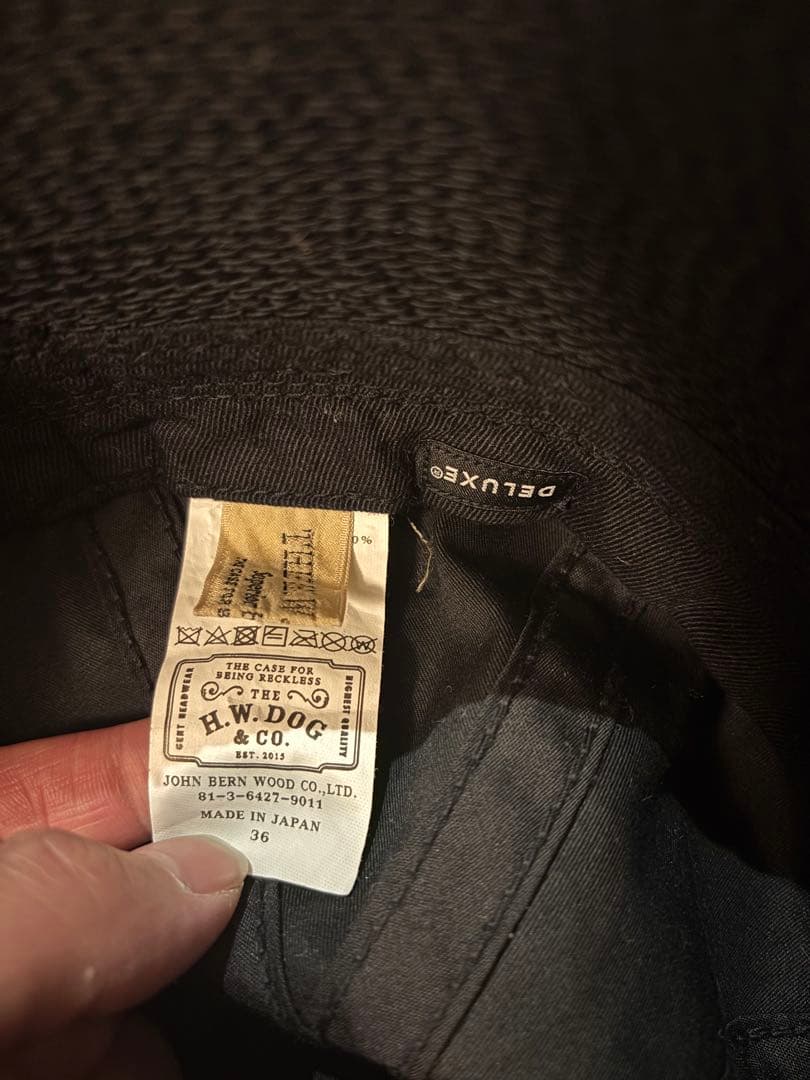 り*う様 THE H.W.DOG&CO. × DELUXE セイラーハット