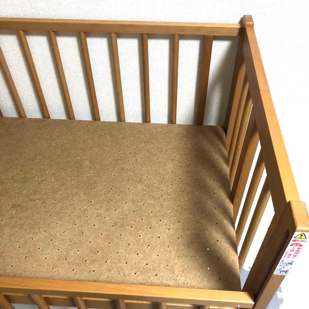 「ワンタッチハイベッド　クール★ミニ」 日本製ベビーベッド 石崎家具