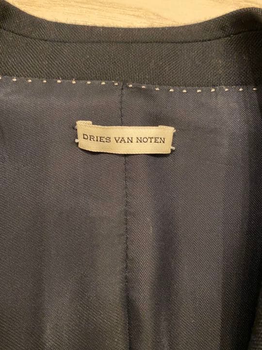 DRIES VAN NOTEN ネイビー スーツ