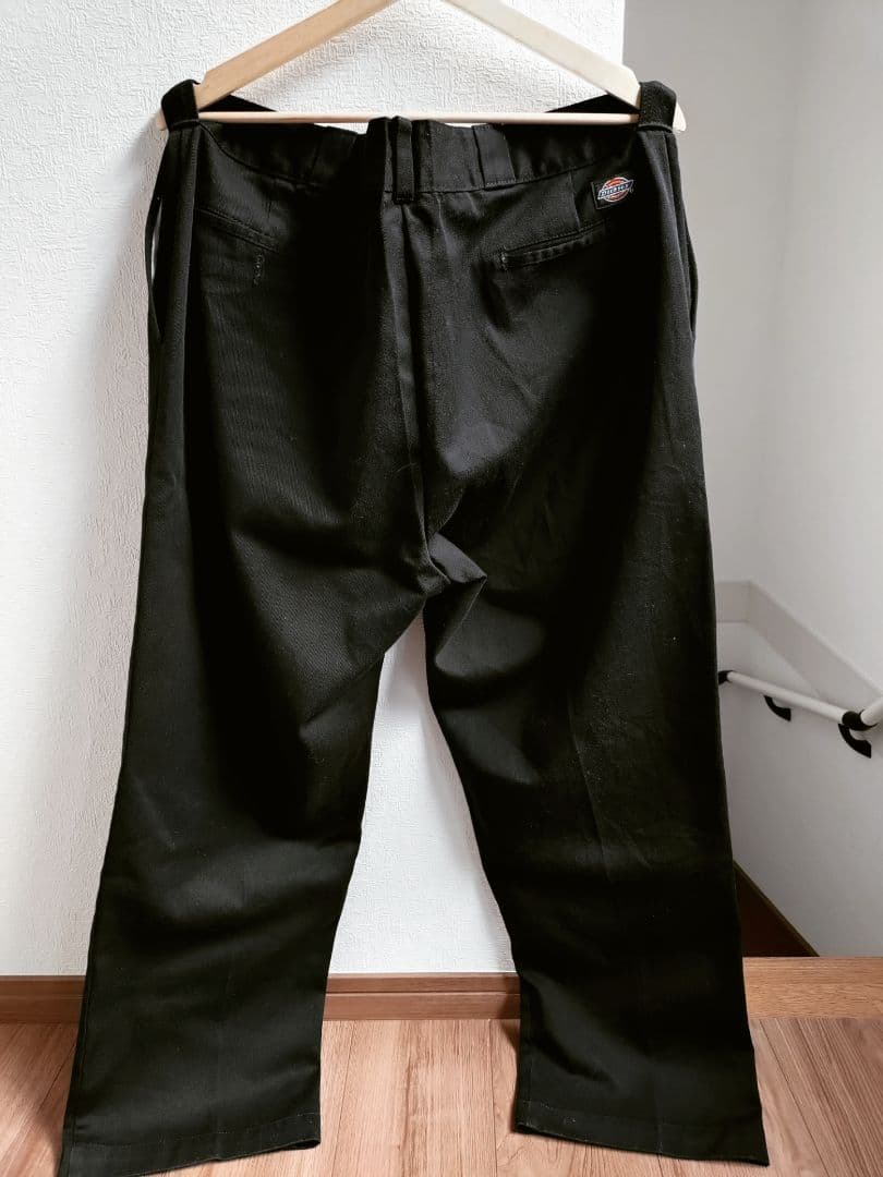 90年代　USA製 ディッキーズ　真っ黒　黒　ブラック　タロンジップ　カーハート