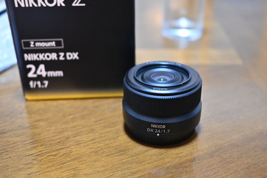 【新古品・1年保証付】NIKKOR Z DX 24mm f/1.7 レンズ