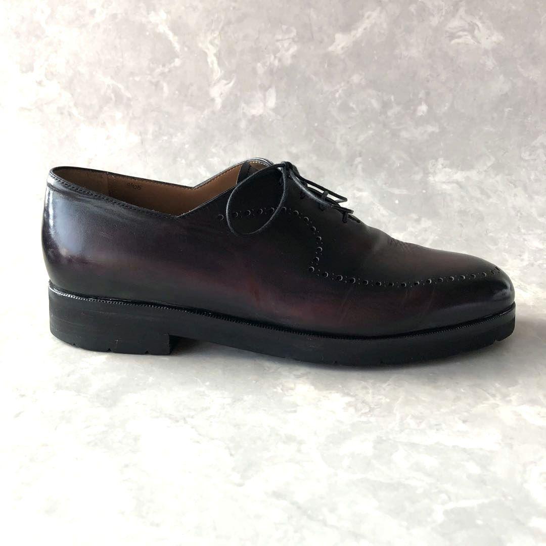 ★美品★ベルルッティ レザーシューズ 9 バーガンディ パープル