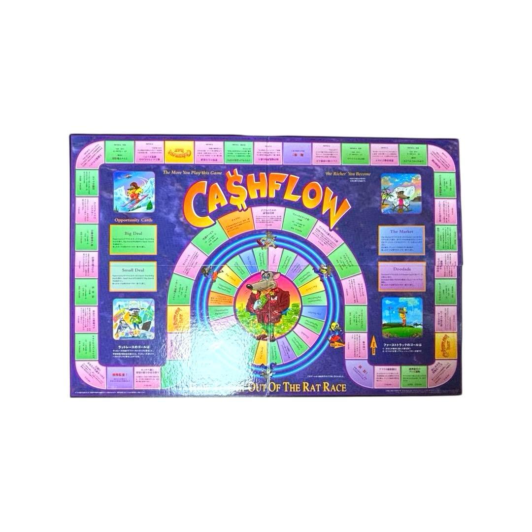 【廃盤・美品】キャッシュフロー101 日本語版 ボードゲーム ロバート・キヨサキ