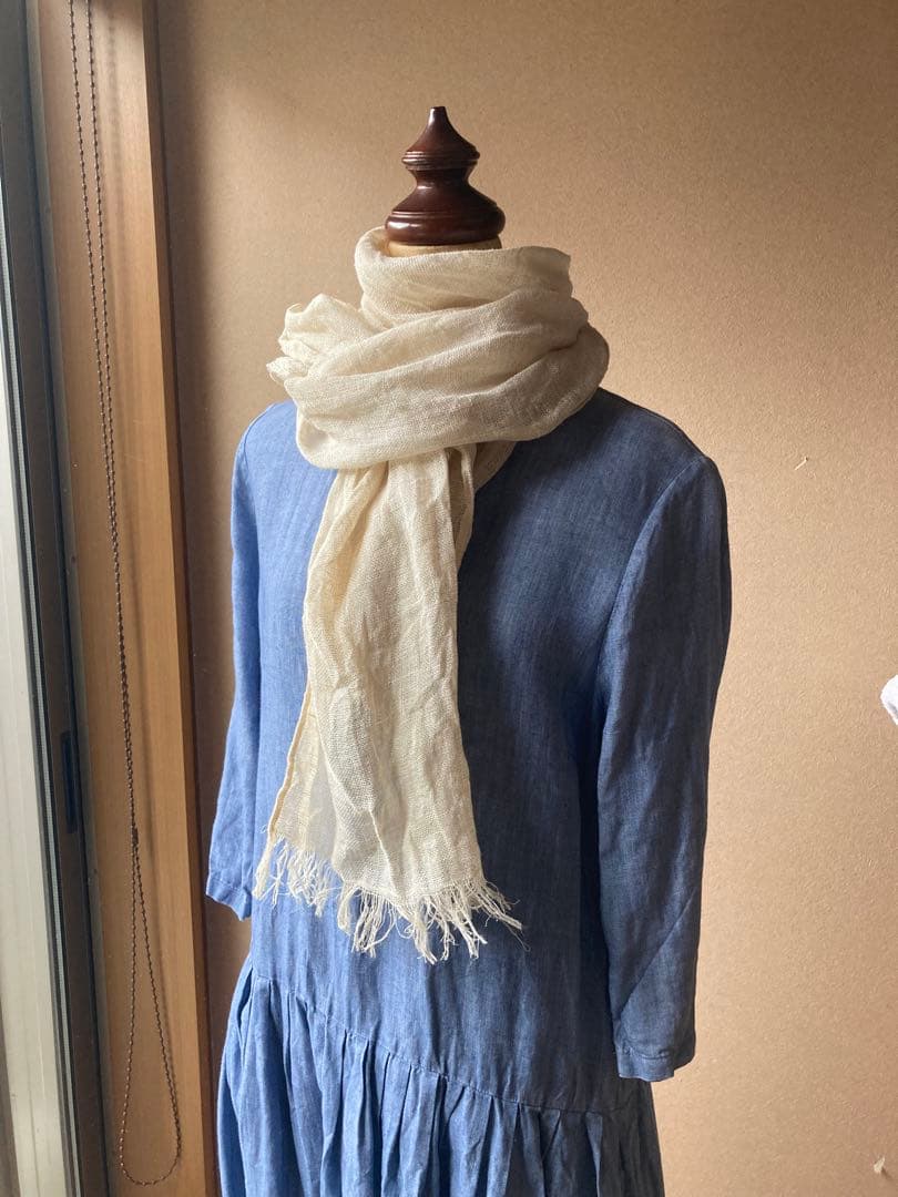 Lune♡ ２枚セット　ヘンプストール　30×200cm マフラー