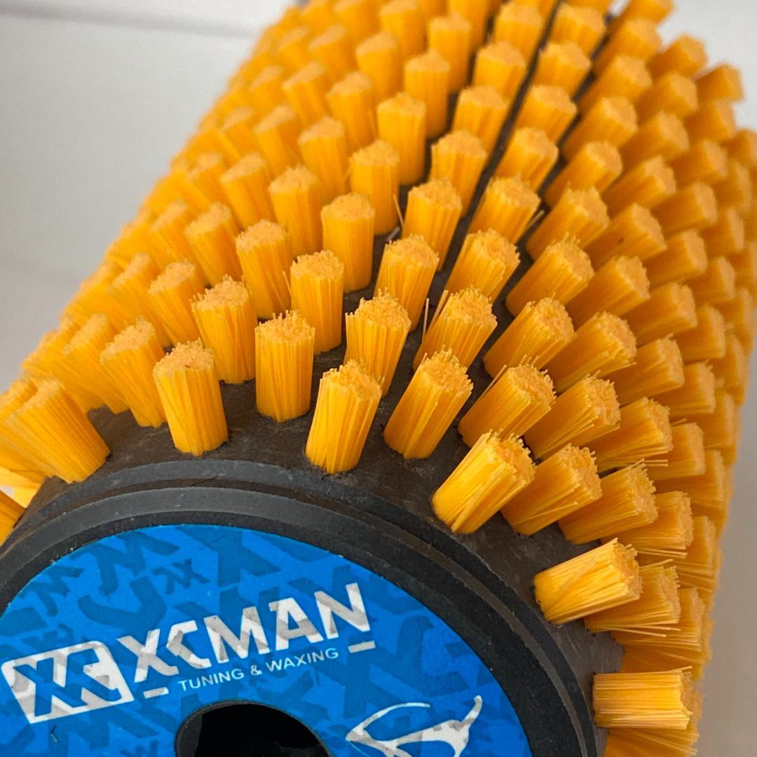 XCMAN ロトブラシ3点セット（コルク・ブロンズ・ナイロン・ハンドル付）