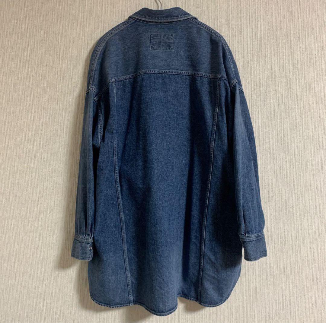 Whim Gazette【インフルエンサーコラボ】刺繍デニムシャツ