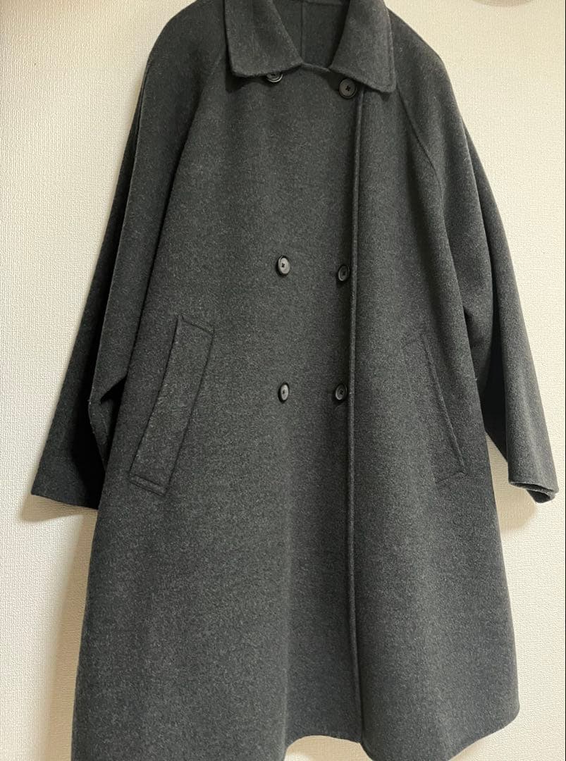 BEAUTY&YOUTH リバーポンチョコート＋ダイアナパンプス