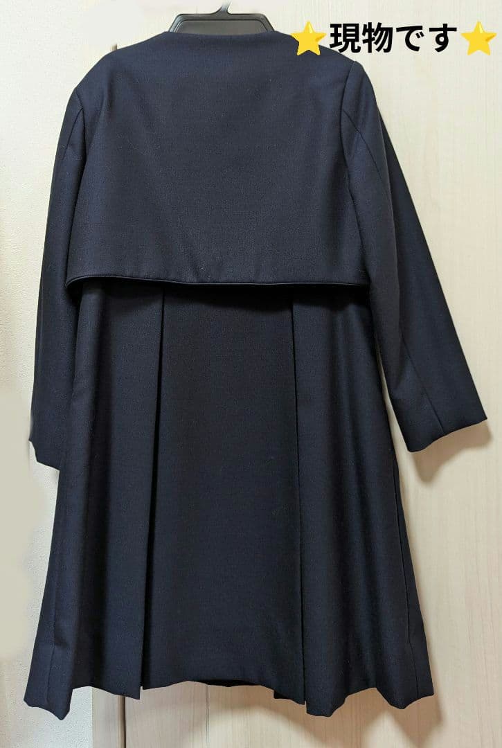 美品【ファミリア familiar】120cm 現行品 お受験アンサンブルセット