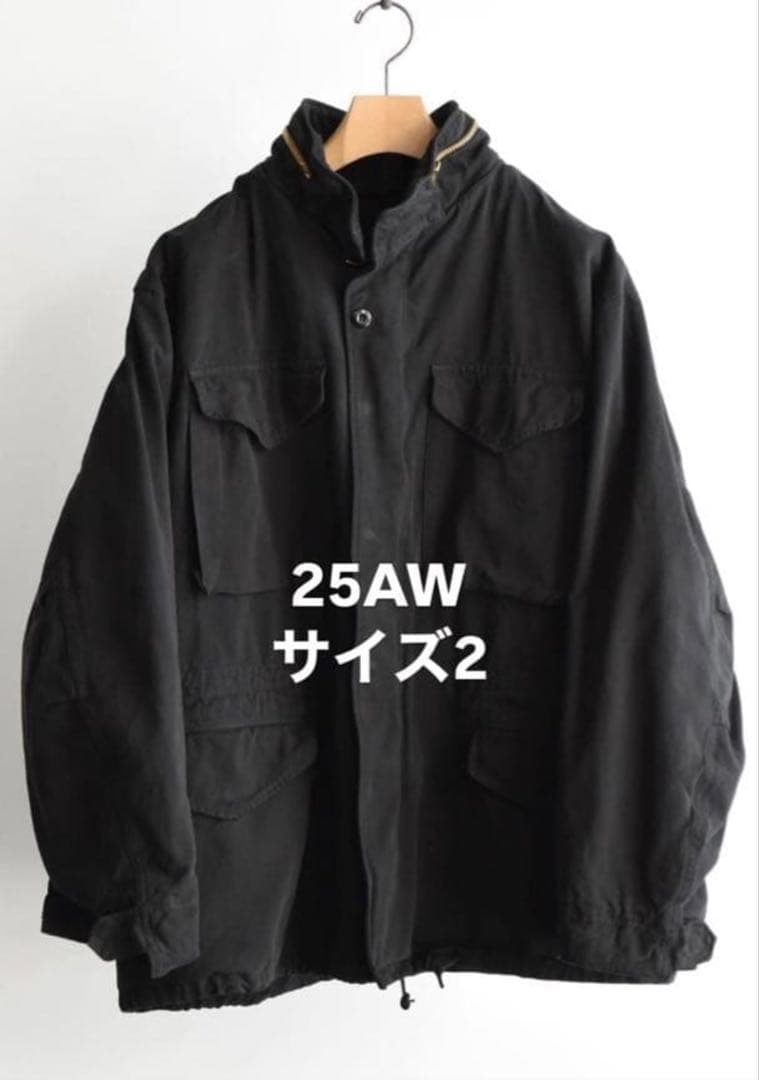 comoli 25AW 製品染めm65 Size2 新品タグ付き コモリ