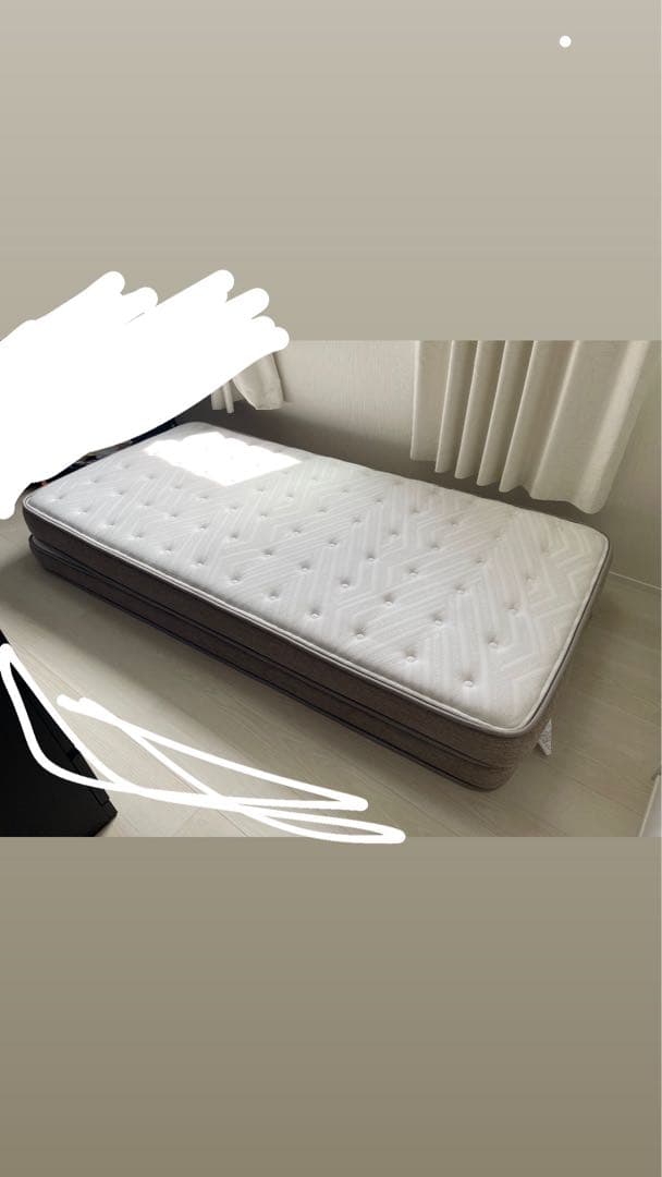 シングルマットレス(Nスリープ プレミアムP1-02CR VB)