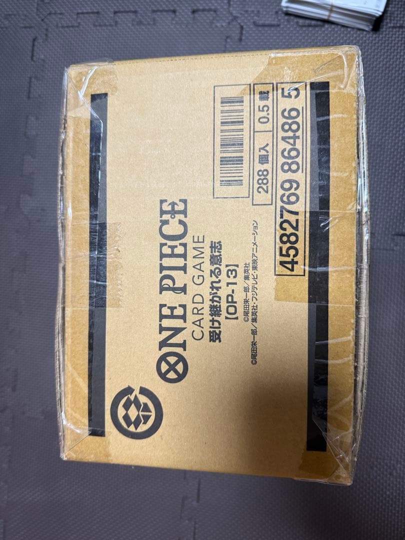 新品未開封 ONE PIECE 受け継がれる意志 1カートン プロモ30個