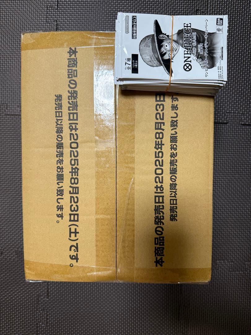 新品未開封 ONE PIECE 受け継がれる意志 1カートン プロモ30個