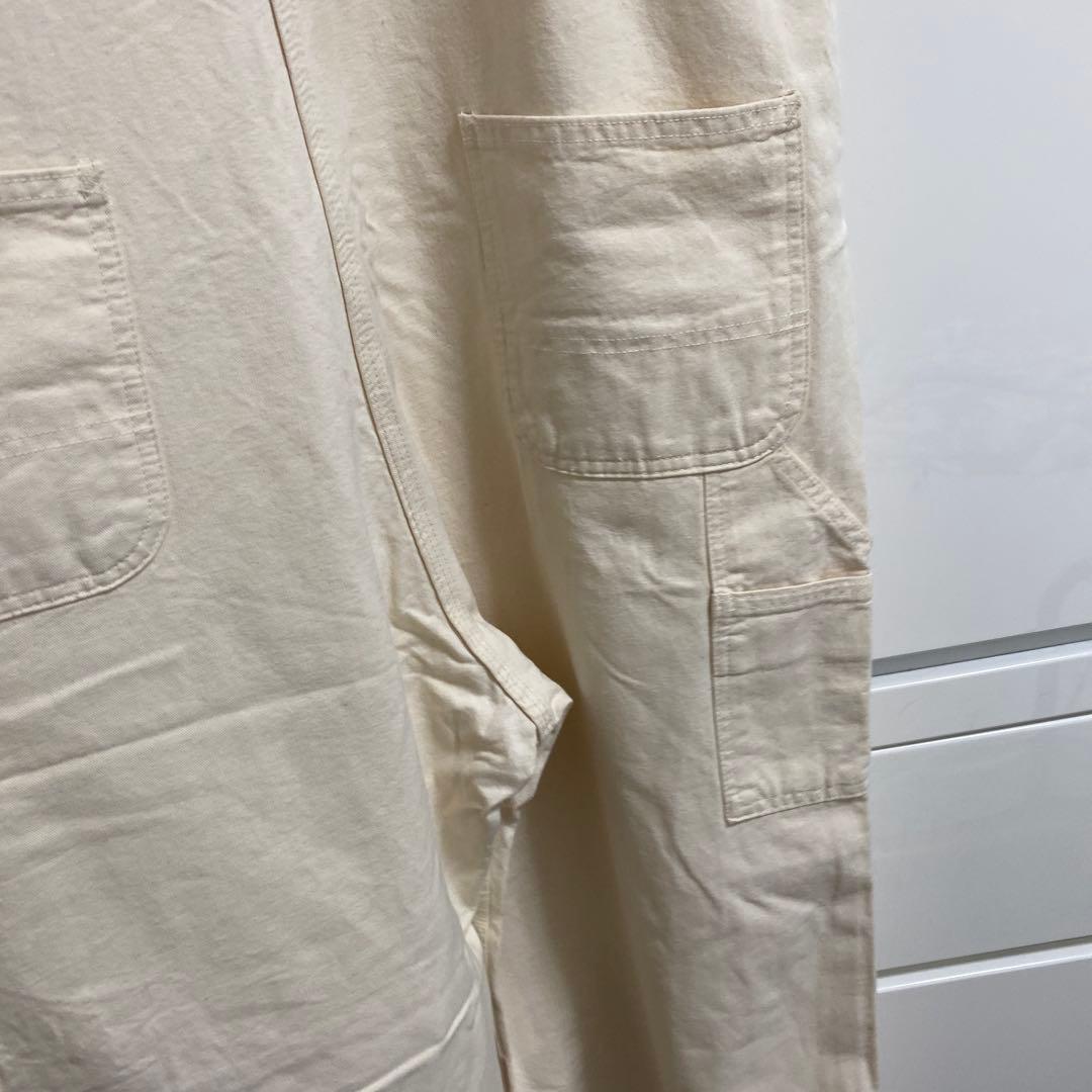 Carhartt R84 MNT ホワイトオーバーオール 42 X 32