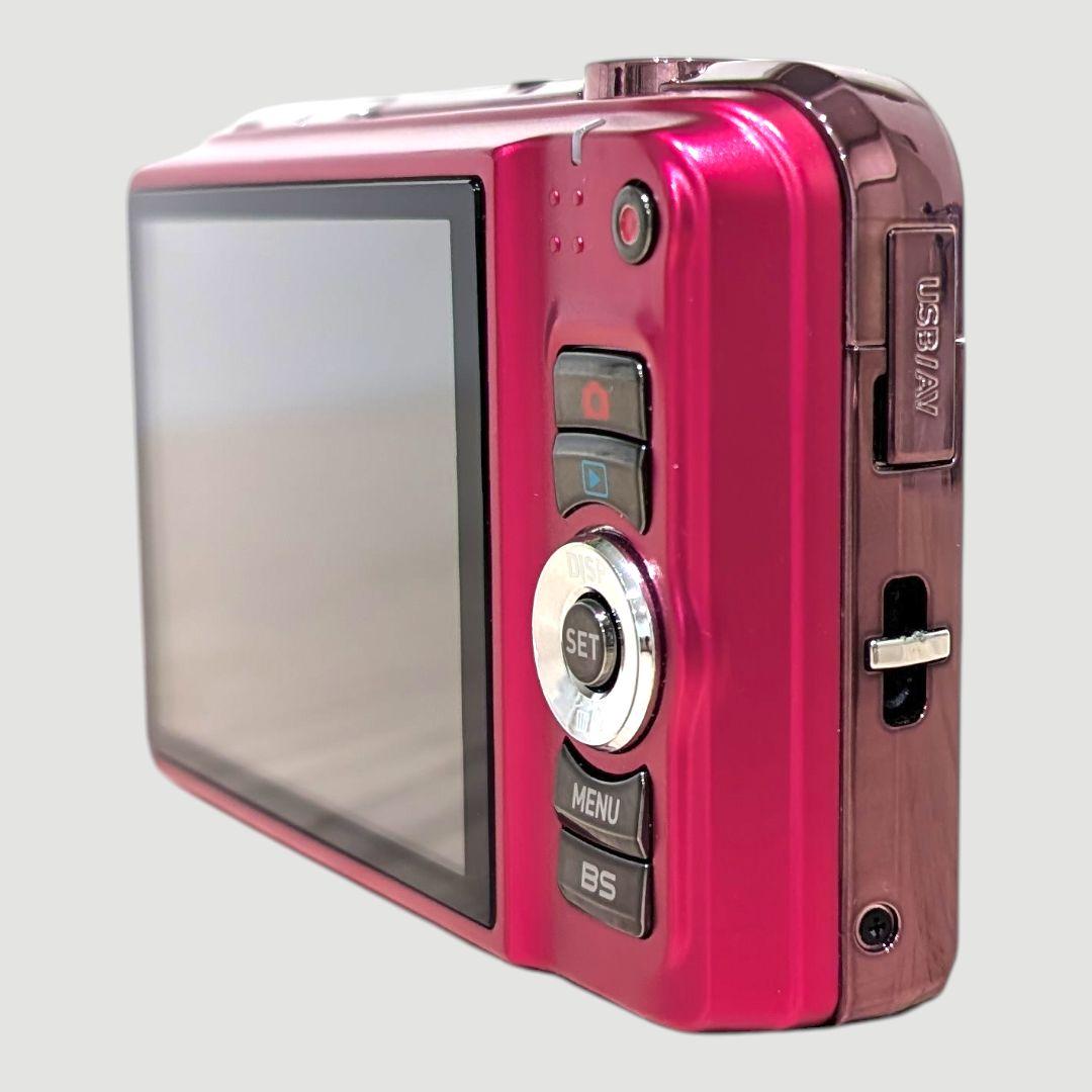 美品 動作確認済 CASIO EX-H10 ピンク デジカメ 充電器 付属品多数