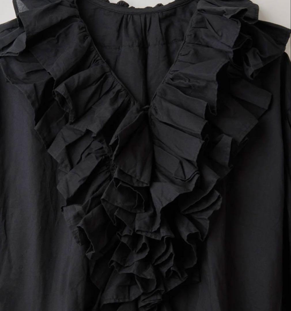 crinklecrinklecrinkle フリルポンチブラウス